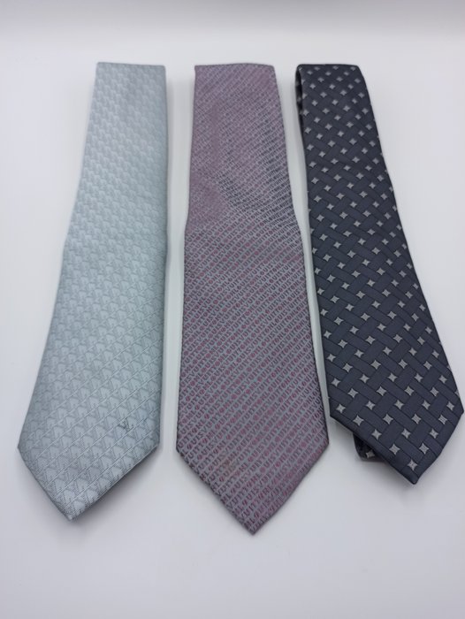 Louis Vuitton - Lot x 3 cravates - Tie set - Catawiki