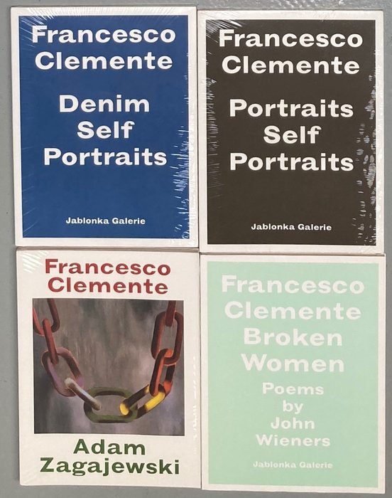Francesco Clemente - Broken Women, From the Terreiro, Denim Self Portraits, Portraits & Self Portraits - 1999-2008