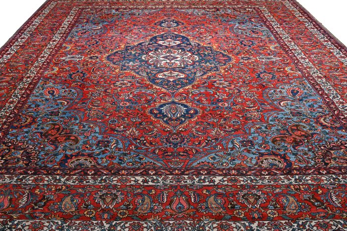 Bakhtiar - 古董地毯 - 小地毯 - 437 cm - 379 cm