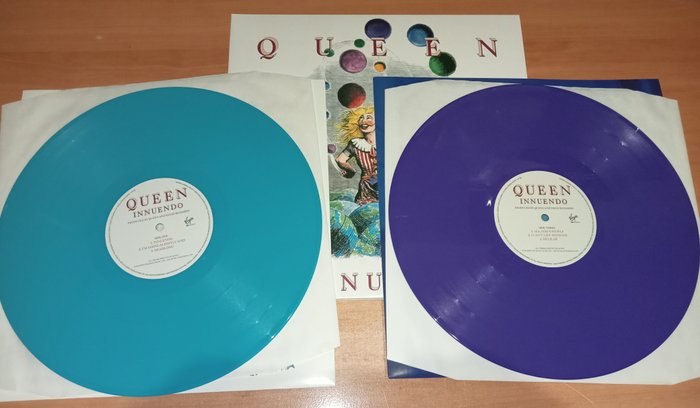 Queen - "Innuendo". Double Ltd Color Vinyls. NEVER SOLD INDIVIDUALLY ! - 2xLP Album (dubbel album) - 180 gram, Gekleurd vinyl, Beperkte editie - 2015/2015
