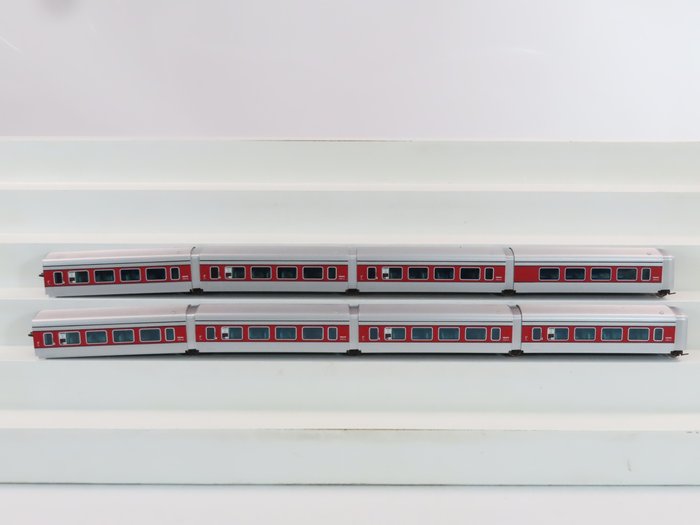 Electrotren H0 - 3310 - Passenger carriage set - 8-piece expansion set Talgo III RD '50 years TEE' - RENFE