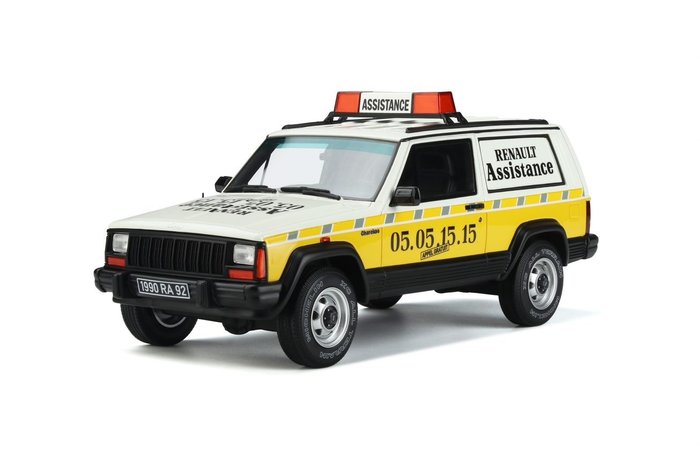 Preview of the first image of Otto Mobile - 1:18 - Jeep Cherokee 1989 - Renault Assistance.