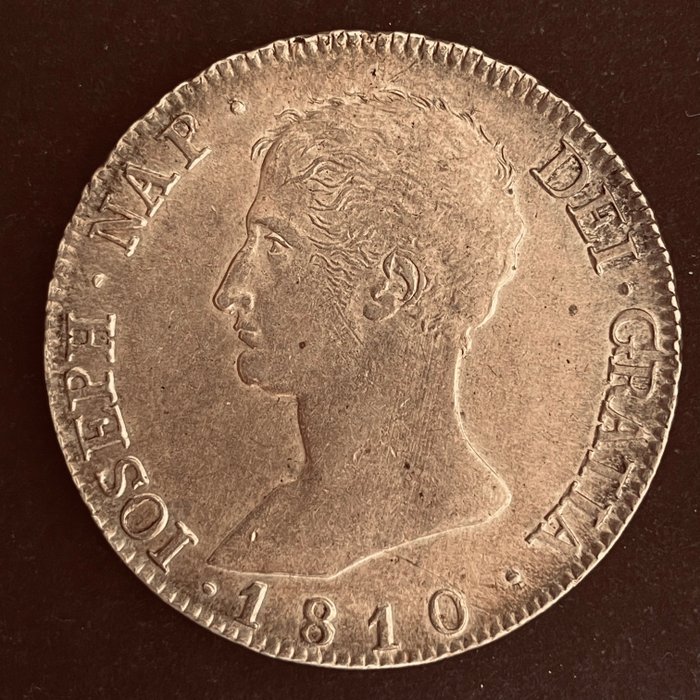 Spanje. José Napoleón (1808-1813). 20 Reales - 1810 A I - Águila Grande - Rara