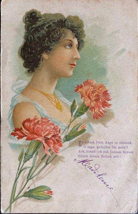 Francia, Regno Unito - Fantasy, Miscellaneo - Cartoline (Set di 75) - 1905