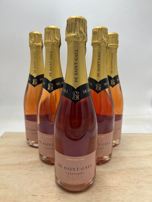 De Saint Gall, Le Rosé - 香檳 Premier Cru - 6 瓶 (0.75L)