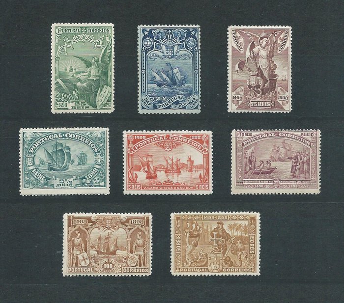 Portugal 1898 - Vasco da Gama - Mundifil 148\155