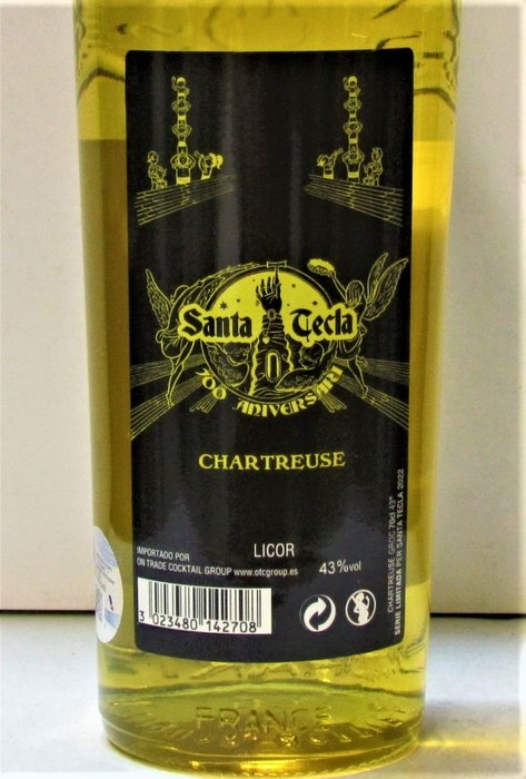 Chartreuse - Santa Tecla - Jaune/Yellow - 700th Anniversary  - b. 2022 - 70 cl