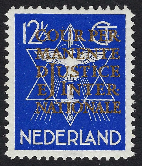 Pays-Bas 1934 - Cour Permanente de Justice - NVPH D12