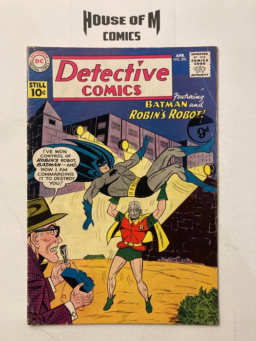 Image 2 of Detective Comics (Featuring Batman) # 290 & 292 Early Silver Age Gems! Over 60 Years Old! - appeara