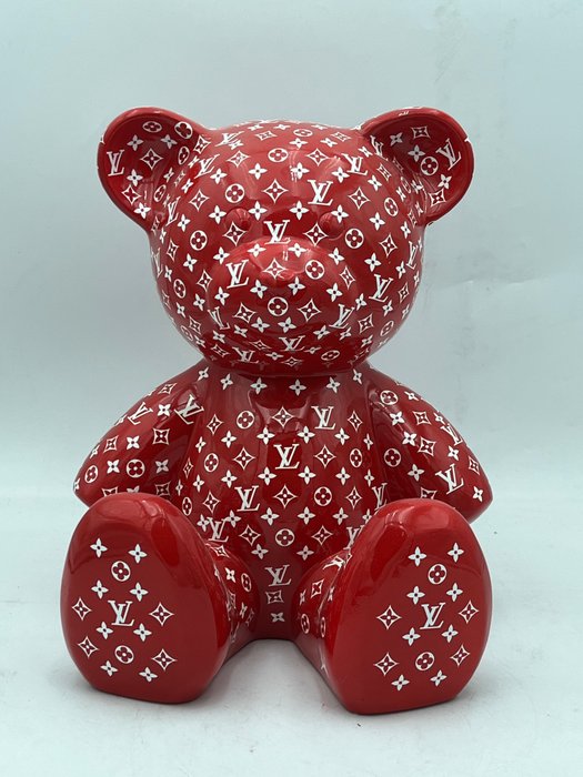 You can now buy a Louis Vuitton x Supreme teddy bear
