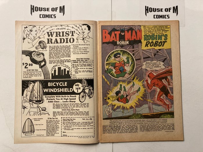 Image 3 of Detective Comics (Featuring Batman) # 290 & 292 Early Silver Age Gems! Over 60 Years Old! - appeara
