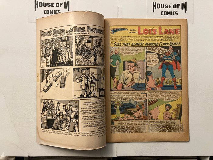 Image 2 of Superman's Girlfriend Lois Lane # 17 Very Early Silver Age Gem! "Lana Lang, Superwoman!" - 2nd appe