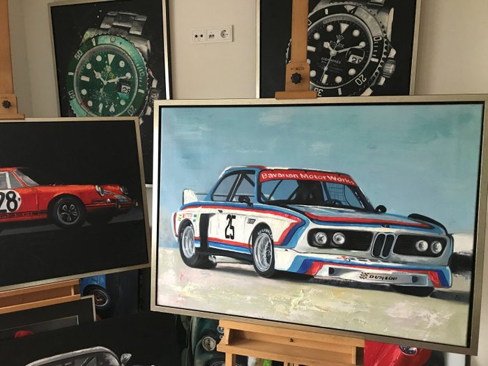 FransmanART (1972) - BMW 3.0 CSL racing  24 hours  Le Mans