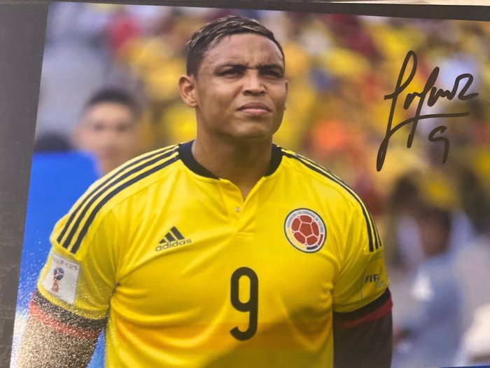Colombia - Coupe du Monde de Football - Luis muriel - Autographe, Photographie