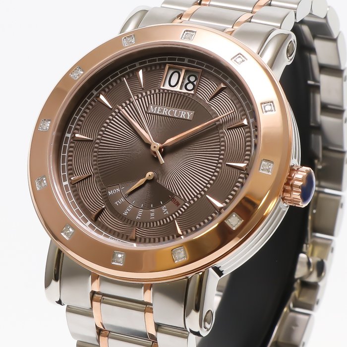 Image 2 of MERCURY - Swiss Diamond Retrograde watch - ME290-SR-D-4 "NO RESERVE PRICE" - Men - 2011-present
