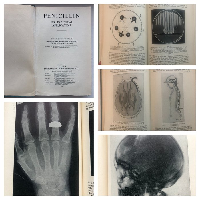 Preview of the first image of Sir. Alexander Fleming - Penicillin Its Practical Application - 1946.