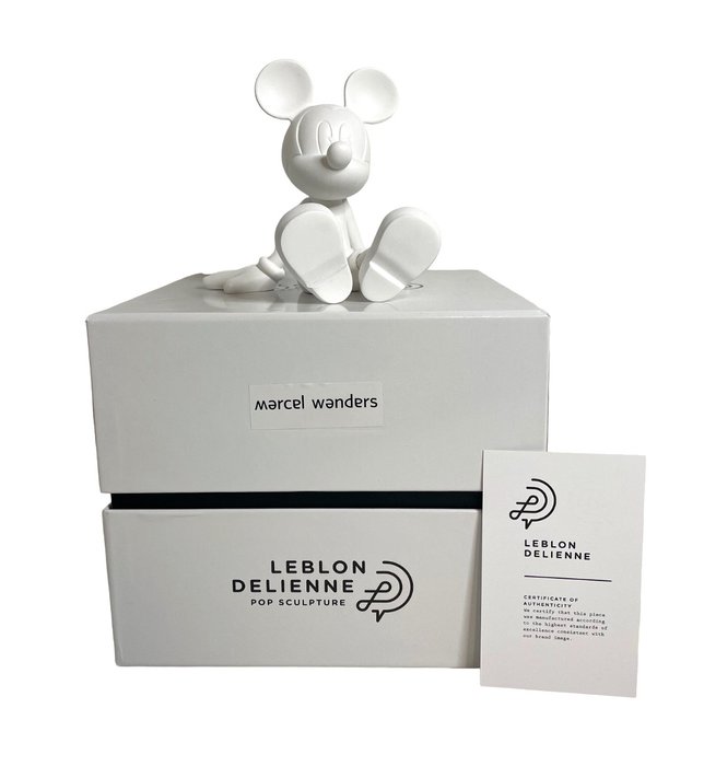 Mickey Mouse DISST01201MWBC - Mickey sitting - White - Marcel Wanders - Leblon Delienne - 1 Bilde - 2019