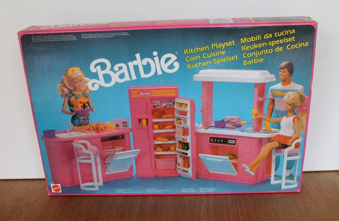 Barbie - Kitchen Playset - n° 8754 - vintage Barbie lelusetti - 1990-1999 - Thaimaa