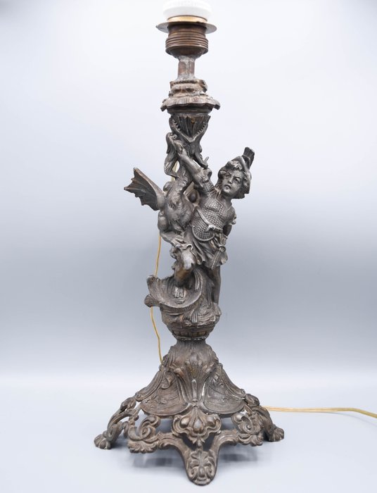 Image 3 of Lamp - Alloy - Early 20th century