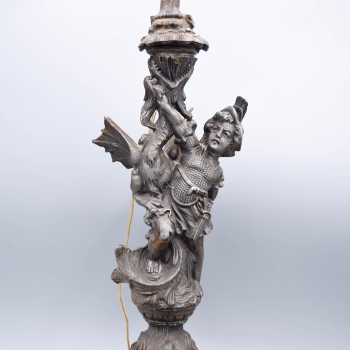 Image 2 of Lamp - Alloy - Early 20th century