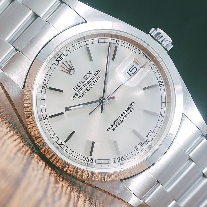 Rolex - Oyster Perpetual Datejust - Ref. 16200 - Mænd - 1990-1999