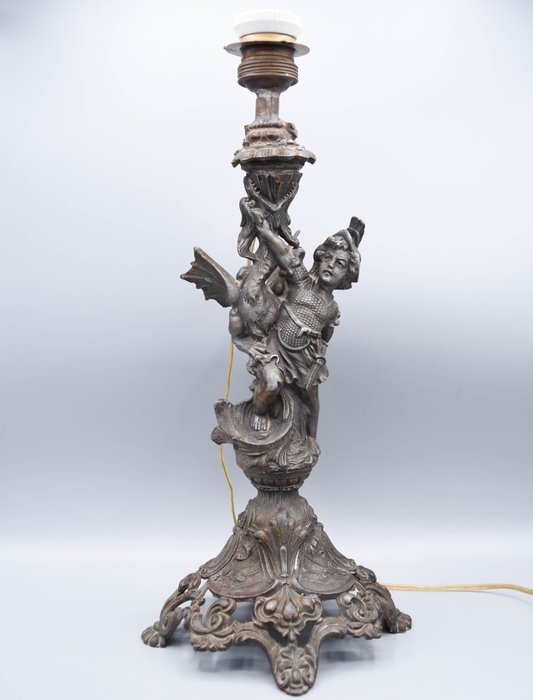 Preview of the first image of Lamp - Alloy - Early 20th century.