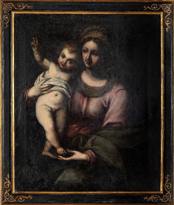 Image 3 of Giovanni Venanzi da Pesaro (1627-1705) - Madonna con il Bambino