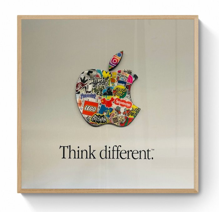 Preview of the first image of Nino Raso - ICONA POP Apple "think different" pop logo 30.