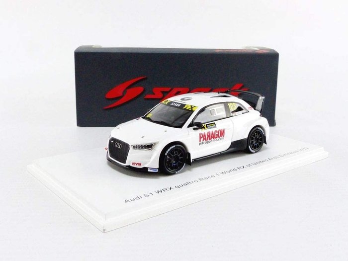 Preview of the first image of Spark - 1:43 - Audi S1 WRX quattro #123 Race 1 World RX of United Arab Emirates 2019 - Krisztian Sz.