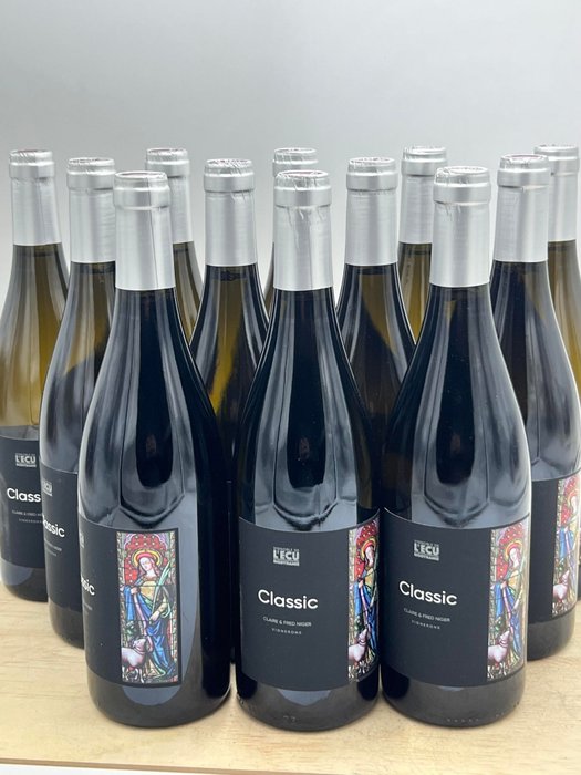 2022 Domaine de l'Ecu "Classic" Melon - Demeter Wine - Loira - 12 Botellas (0,75 L)