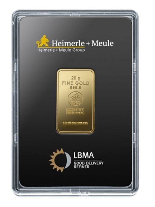 20 Gramm - Gold - Heimerle + Meule