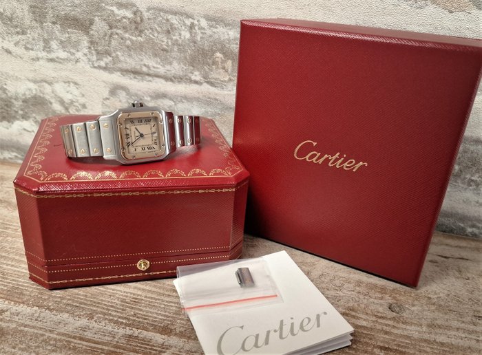 Image 3 of Cartier - Santos Galbee - Ref 187901 - Men - 1990-1999