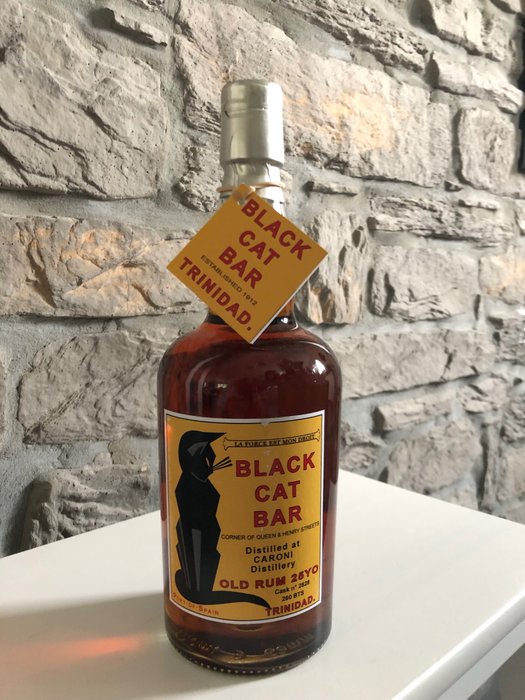 Caroni 1996 25 years old Corman Collins & The Auld Alliance – Black Cat Bar – b. 2021 – 70cl