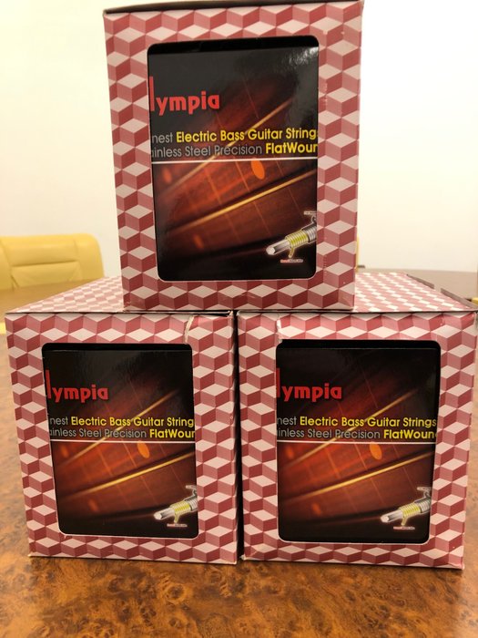 OLYMPIA Strings - 30 mute per basso FLATWOUND fls 4b-45100 -  - Bajo eléctrico