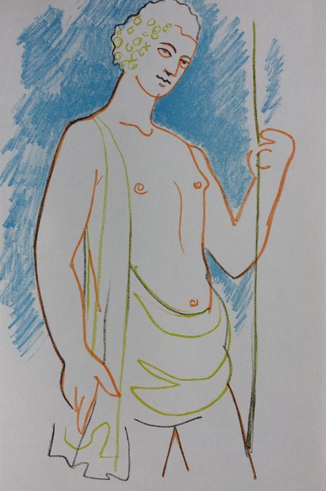 Jean Cocteau (1889-1963) - Apollon