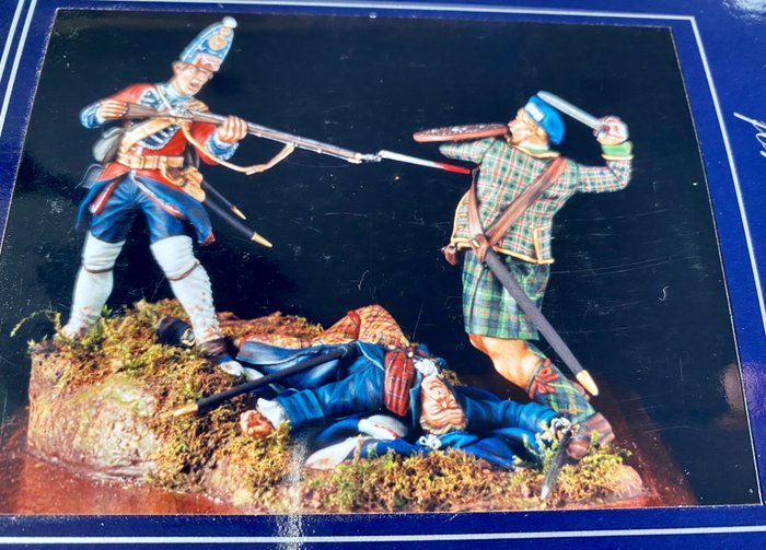 Image 3 of Andea, Pegaso, Seil - Historische - Figure Engelse soldaat in gevecht met twee Schotten, Scottish H