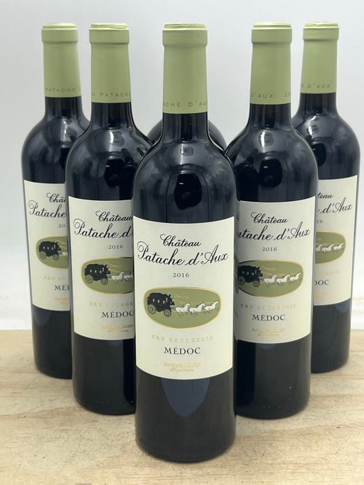 2016 Chateau Patache d 'Aux - Bordeaux - 6 Bottiglie (0,75 L)