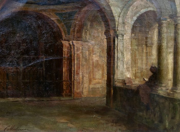 Preview of the first image of Cesara Mottironi (1894-?) - Altare di una Chiesa.