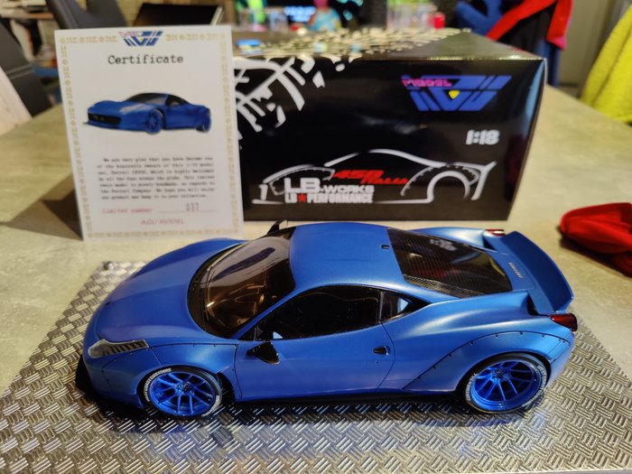 Preview of the first image of AGU Models - 1:18 - Ferrari 458LB Works.