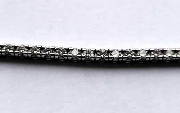 Image 2 of 14 kt. White gold - Bracelet - 2.00 ct Diamond