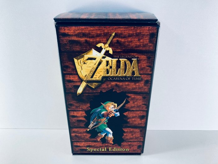 Nintendo - 64 - The Legend of Zelda: Ocarina of Time Special Edition - Videospill - I original eske