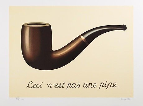 René Magritte (1898-1967) (after) - La trahison des images