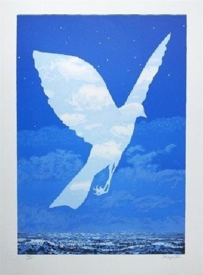 René Magritte (after) - L'entrée en scène