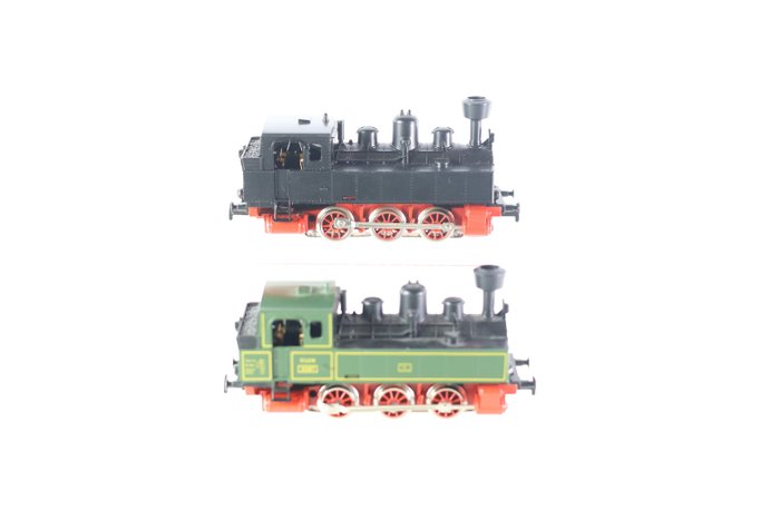 Preview of the first image of Märklin H0 - 3087/3090 - Tender locomotive - 2 tender locomotives - DB.