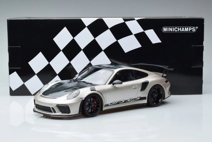 Preview of the first image of MiniChamps - 1:18 - Porsche 911 (991.2) GT3 RS Weissach Package 2019 - Limited Edition of 300 pcs..