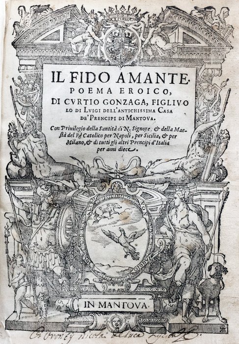 Preview of the first image of Curzio Gonzaga - Fido Amante - 1582.