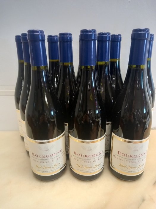 2018 Bourgogne Hautes Côtes de Beaune Paul Henri Lacroix, - Bourgogne - 12 Flessen (0.75 liter)