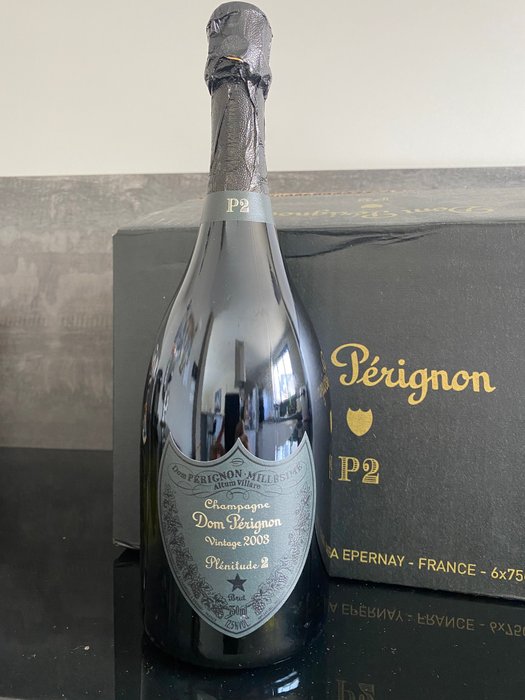 2003 Dom Pérignon P2 - Champagne Brut - 1 Bottiglia (0,75 litri)