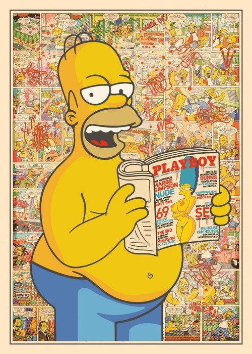 Preview of the first image of Kobalt (1970) - Nothing but Playboy (Homer Simpson).