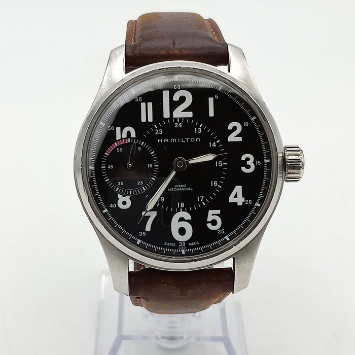 Preview of the first image of Hamilton - Khaki Mechanical - H696190 - Men - 2000-2010.